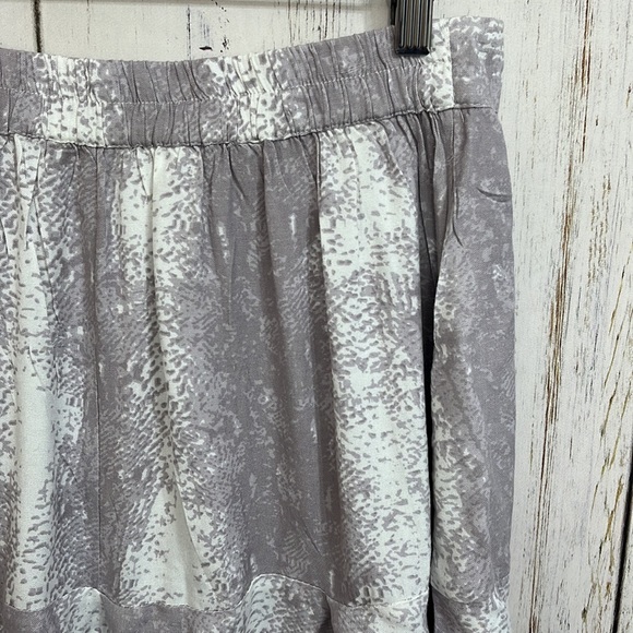 Sim & Sam Snakeskin Ruffle Mini Wrap Skirt - Picture 8 of 10